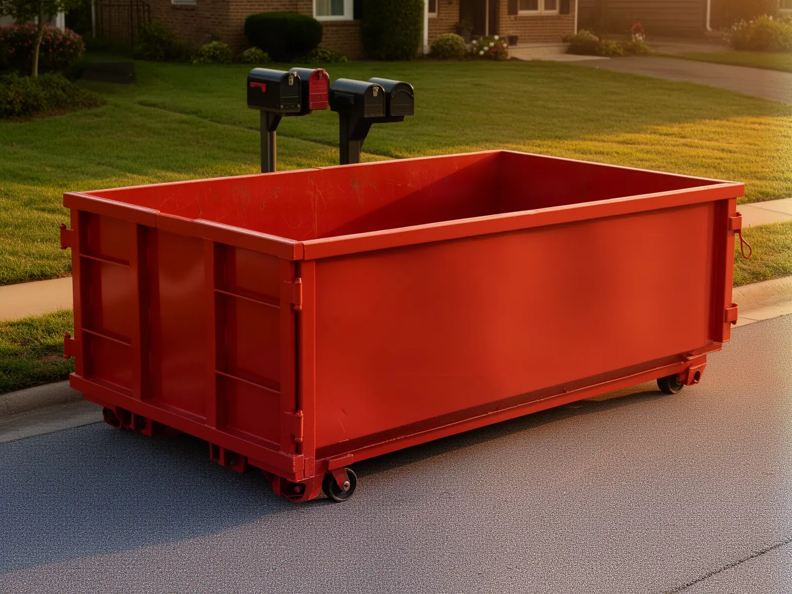 Roll-off dumpster from Antioch Heavy Duty Dumpster Rental in Antioch, CA